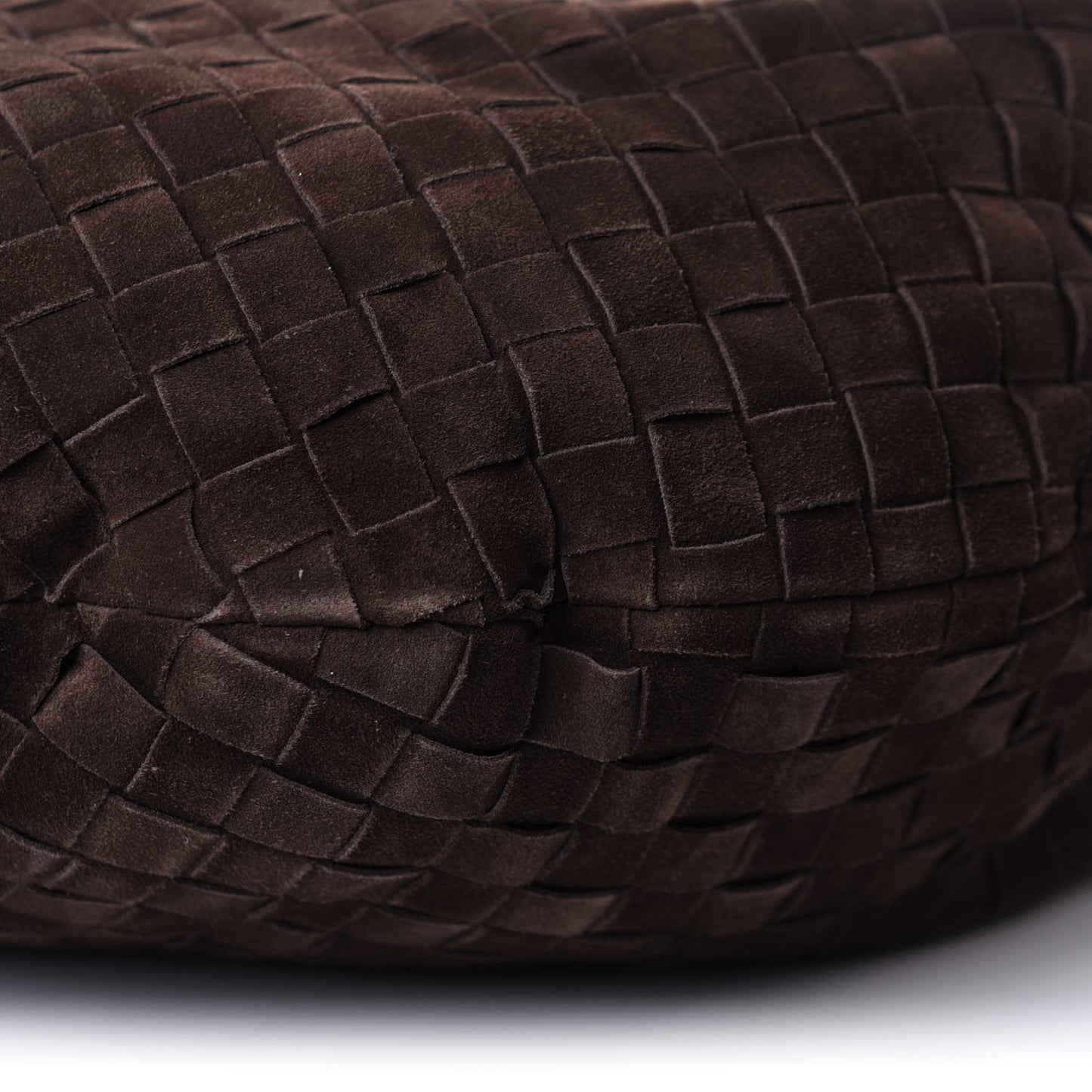 Suede Intrecciato Medium Jodie Fondant