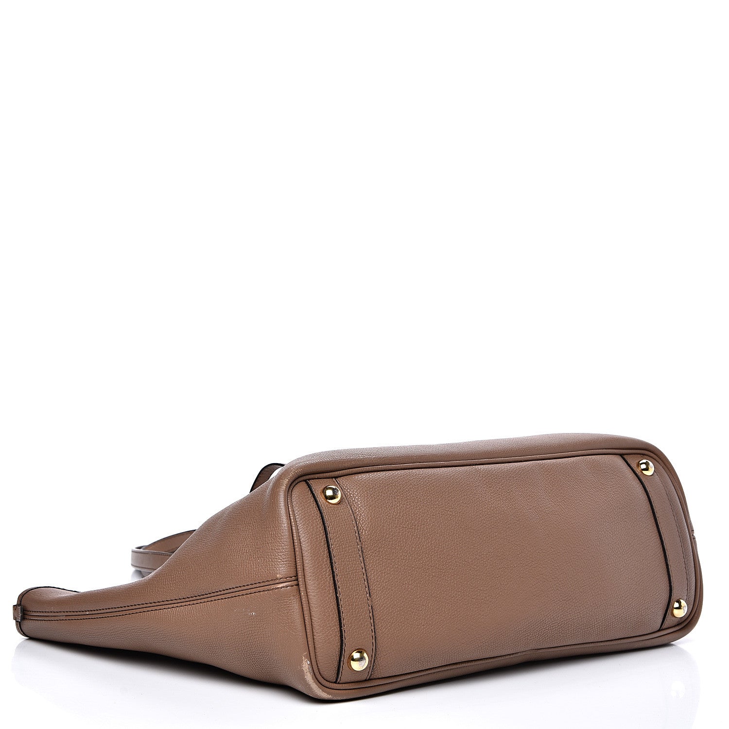 Burberry Grainy Calfskin Medium Honeybrook Tote Dark Sand 3 of 20