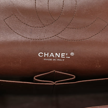 Chanel Caviar Quilted Jumbo Double Flap Burgundy 5 of 12