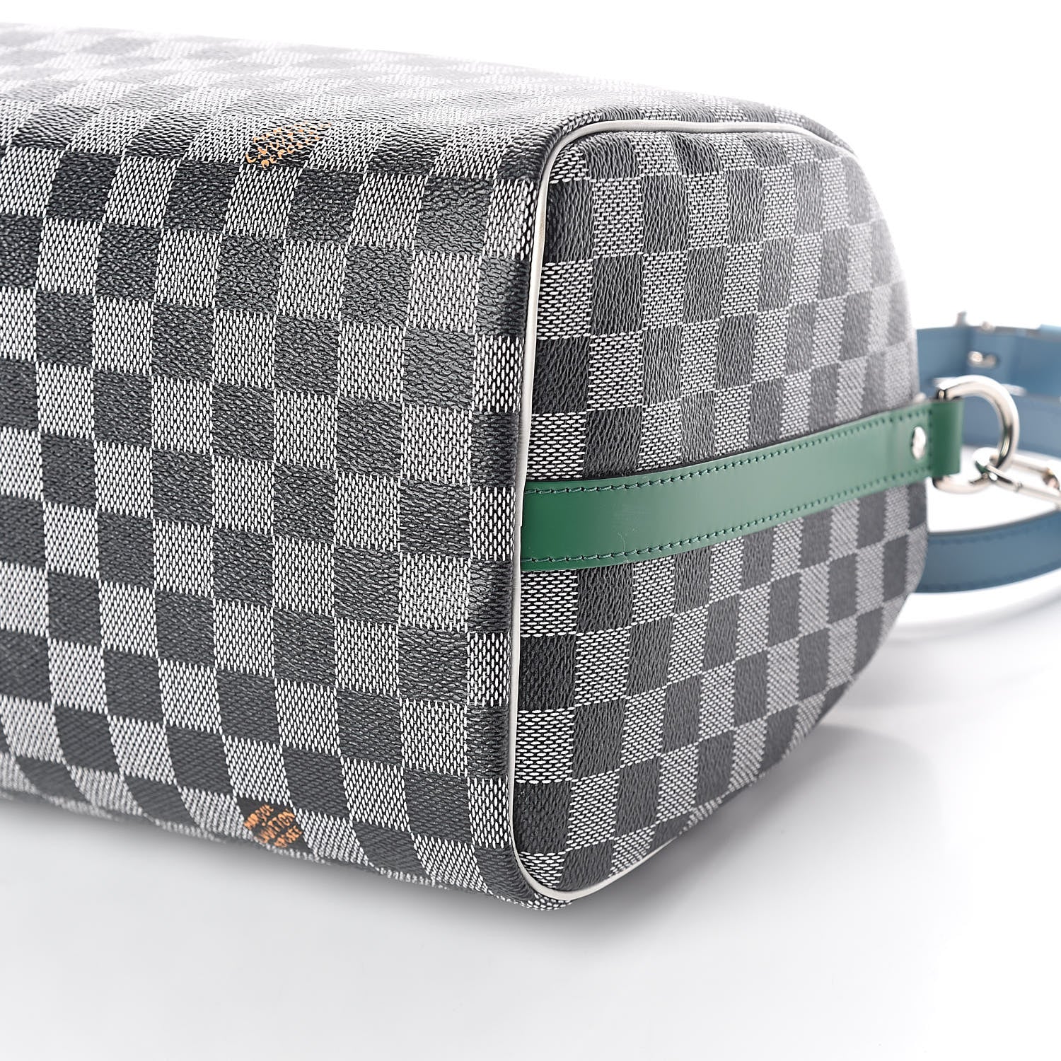 Louis Vuitton Damier Speedy Bandouliere 30 Black White 9 of 13