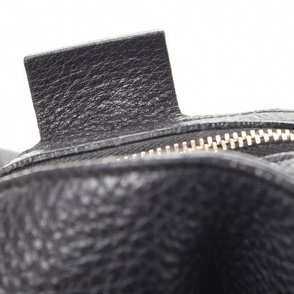 Gucci Pebbled Calfskin Medium Soho Chain Shoulder Bag Black 6 of 13