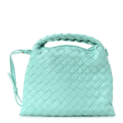 Bottega Veneta Calfskin Intrecciato Mini Hop Green Oasis 1 of 9