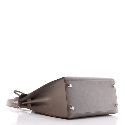 Hermes Epsom Kelly Sellier 28 Etain 4 of 11