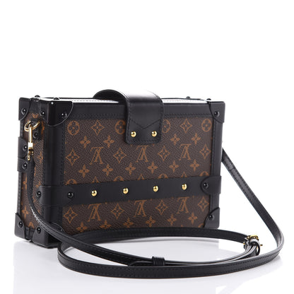 Louis Vuitton Monogram Petite Malle Black 3 of 10