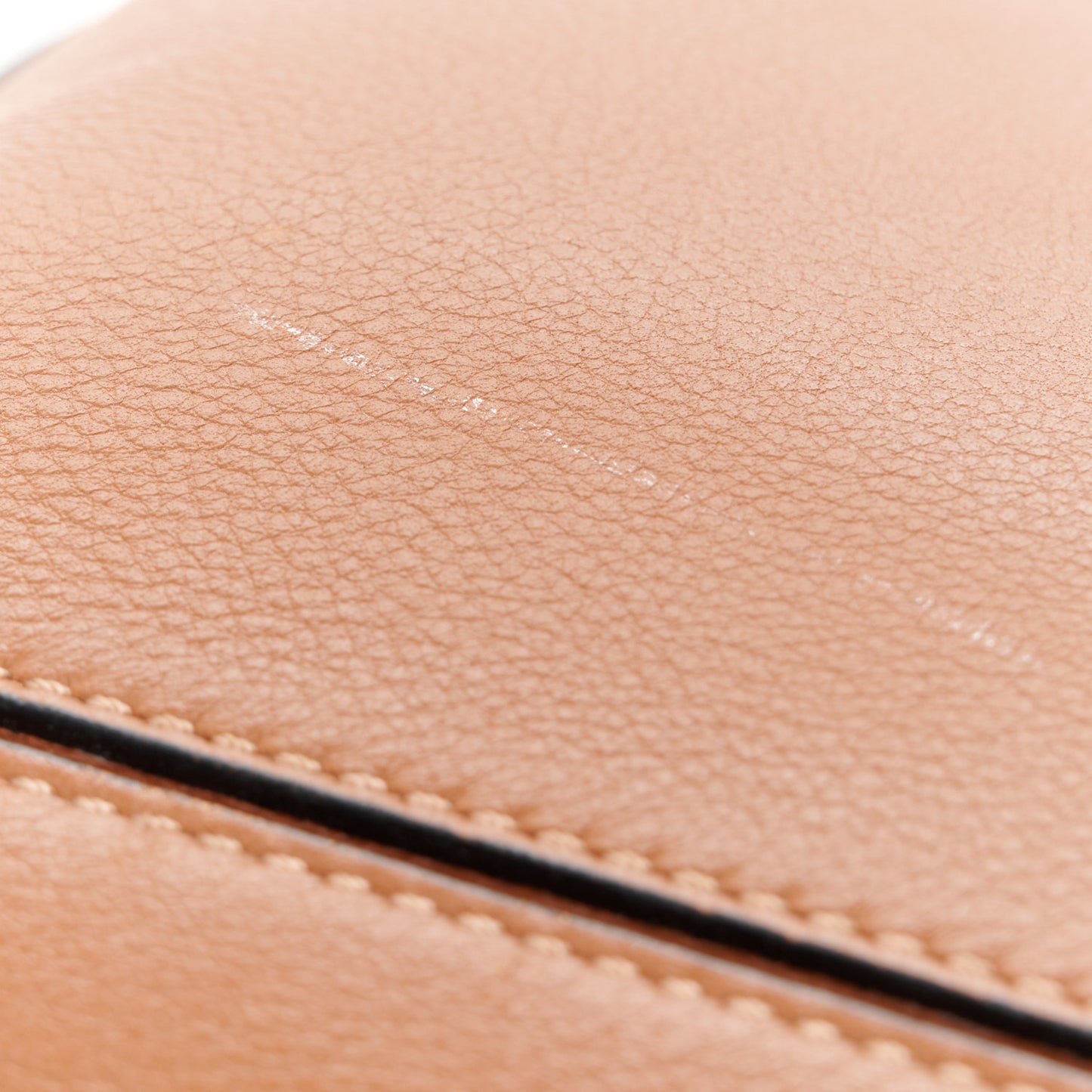 Calfskin Large Puzzle Bag Tan