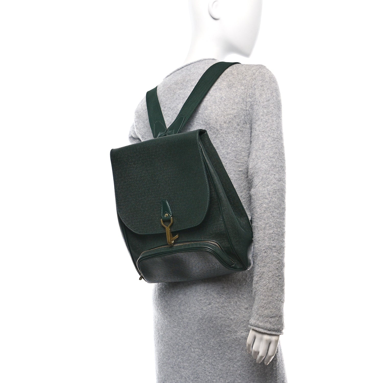 Louis Vuitton Taiga Cassiar Backpack Epicea 2 of 11