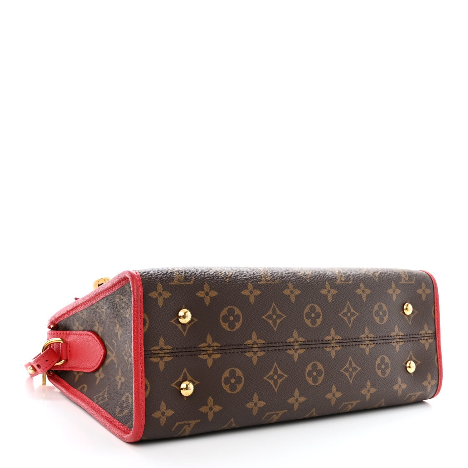 Louis Vuitton Monogram Popincourt PM Red 4 of 9