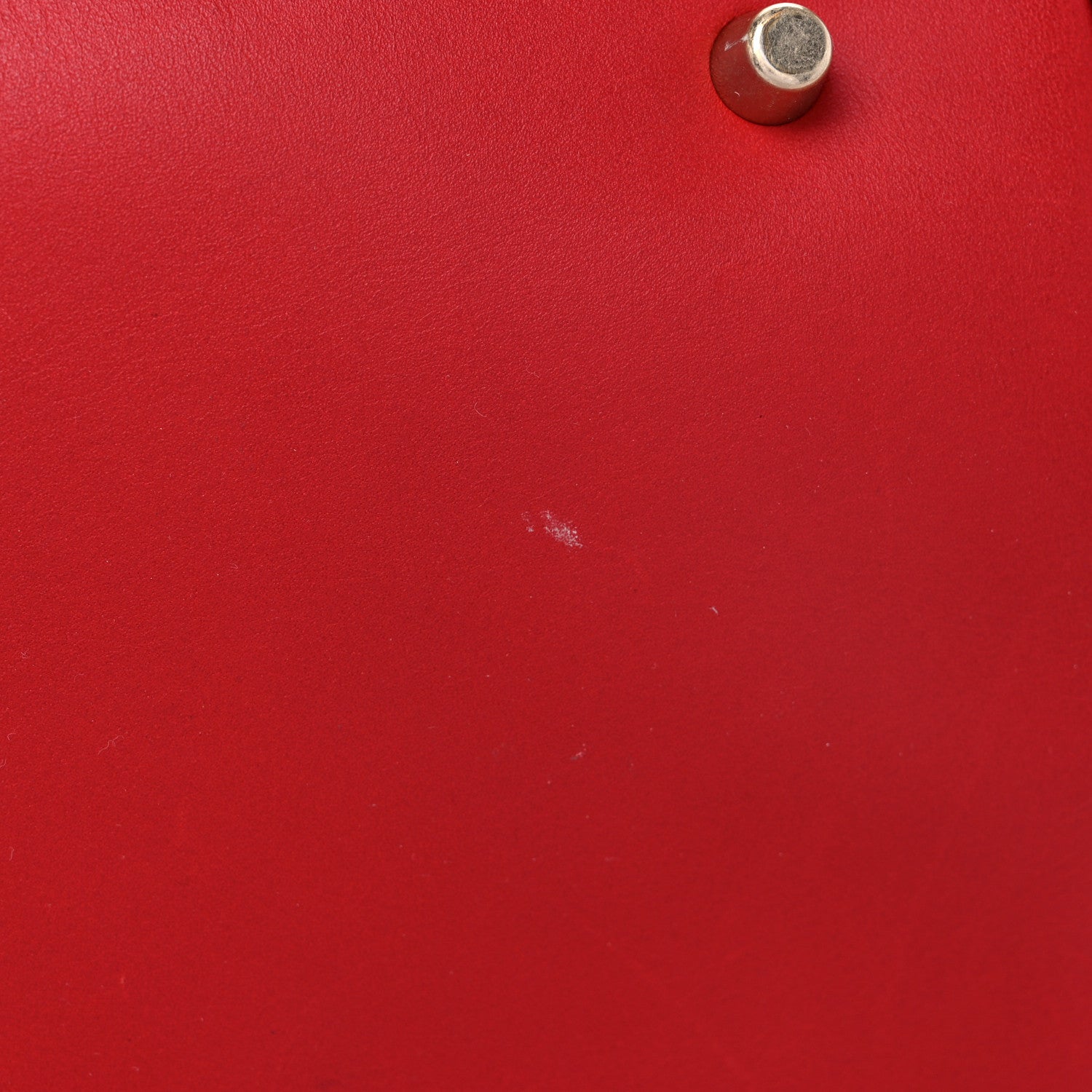 Burberry Canvas Mega Check Medium Ashby Hobo Cadmium Red 12 of 14