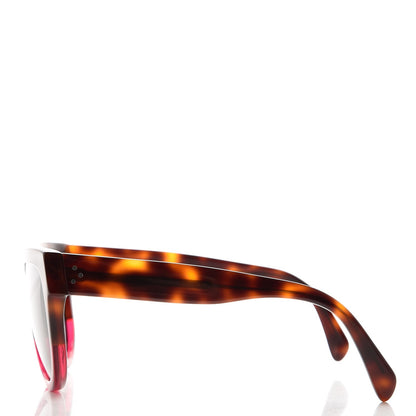 Celine Shadow Sunglasses CL 41026/S Havana Fuchsia 3 of 7