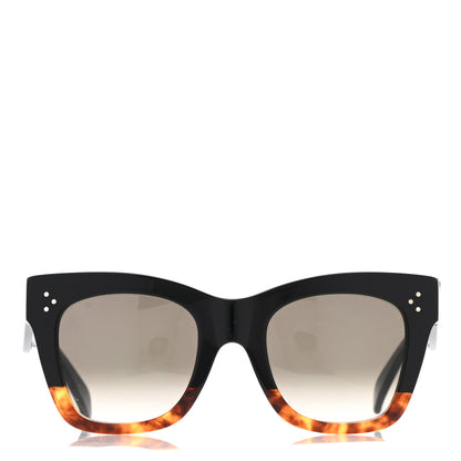 Celine Catherine Sunglasses CL 41098/F/S Black Havana 2 of 7