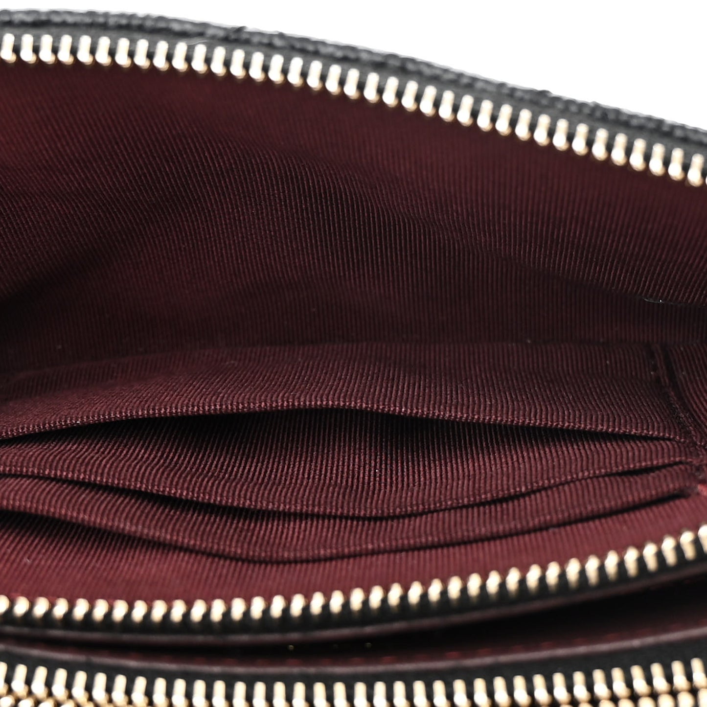Caviar Quilted Small Clutch With Chain Black