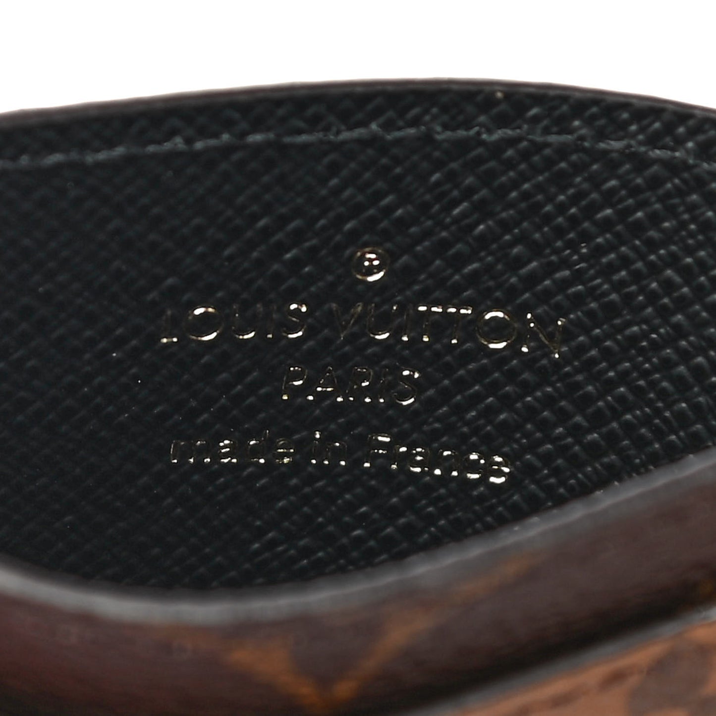Reverse Monogram Card Holder