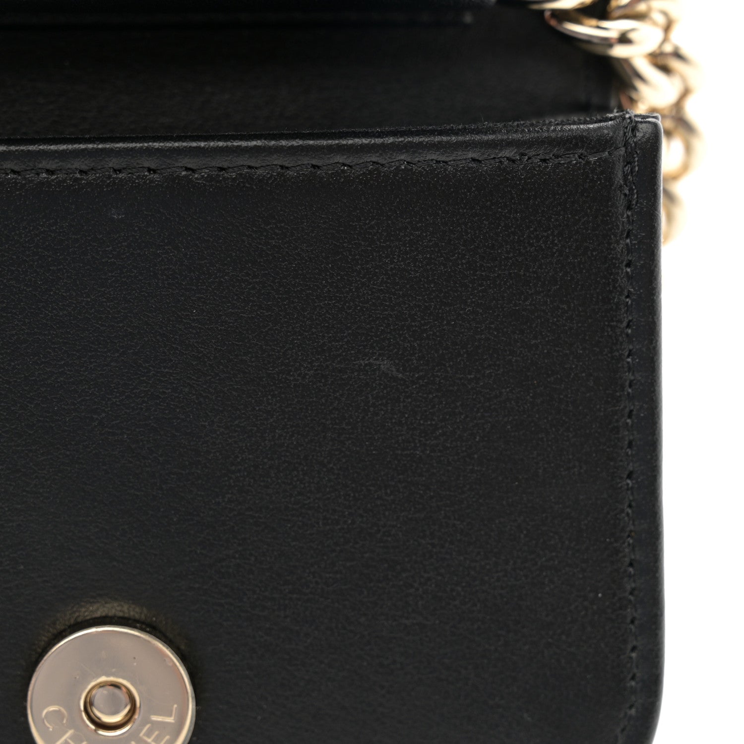 Chanel Caviar Quilted Boy Flap Waist Belt Bag Black 12 of 13