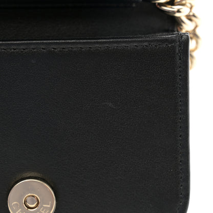 Chanel Caviar Quilted Boy Flap Waist Belt Bag Black 12 of 13