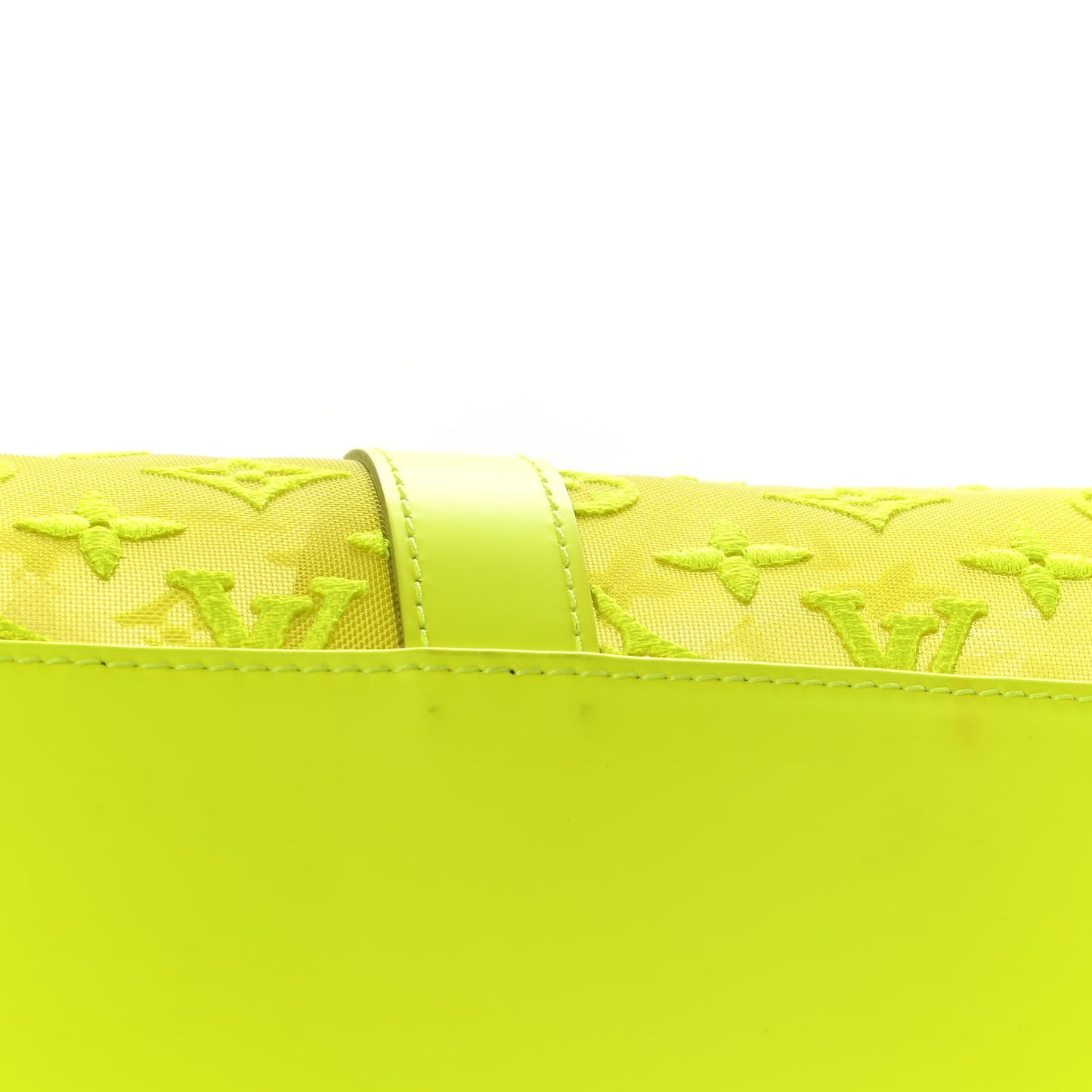 Monogram Fluo See Through Keepall Bandouliere 50 Yellow