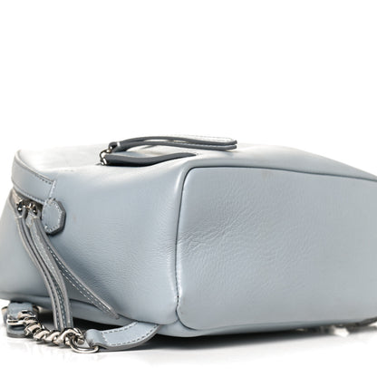 Fendi Vitello Dolce Crystal Flowerland Croc Tail Mini Backpack Grey 10 of 13