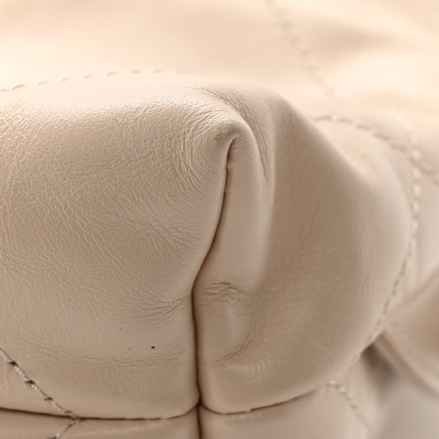Chanel Shiny Calfskin Quilted Chanel 22 Backpack Beige 11 of 13
