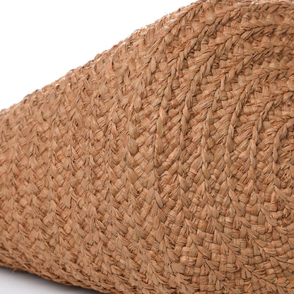 Saint Laurent Raffia Calfskin Medium Panier Tote 9 of 11