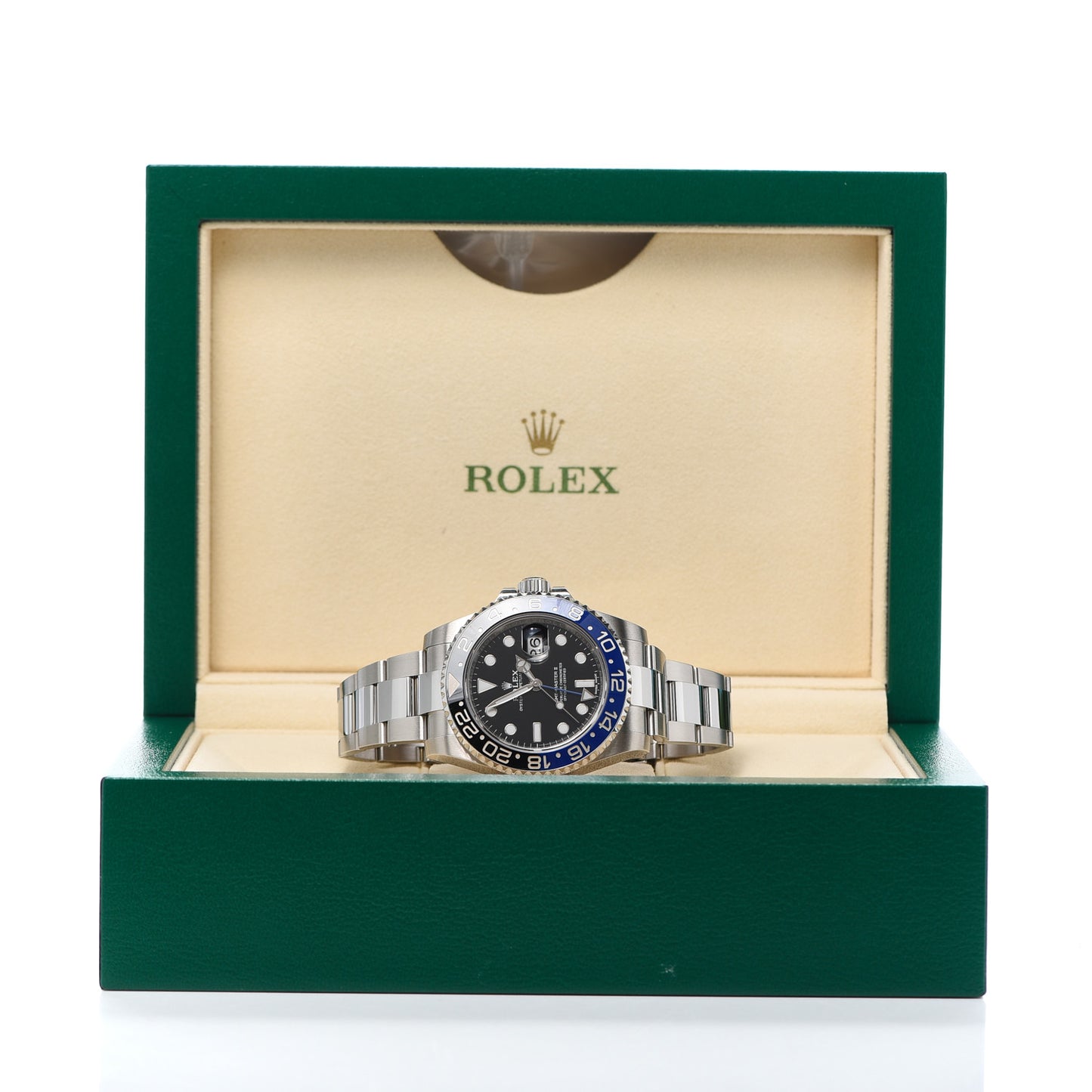 Stainless Steel 40mm Oyster Perpetual Date GMT Master II Batman Watch Black 116710BLNR