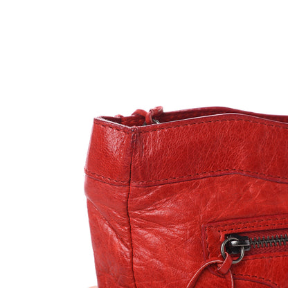 Balenciaga Chevre Porte Toilette Makeup Clutch True Red 11 of 13