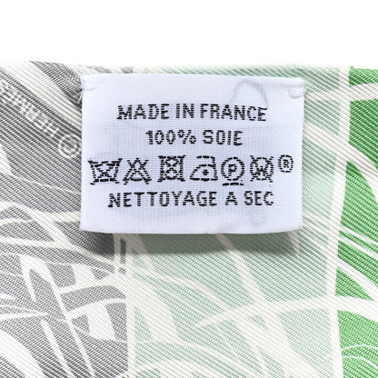 Hermes Silk Jungle Love Rainbow Twilly Vert Rose Jaune Fluo 3 of 5