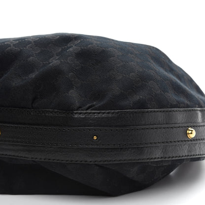 Gucci Monogram Medium Interlocking Hobo Black 8 of 11