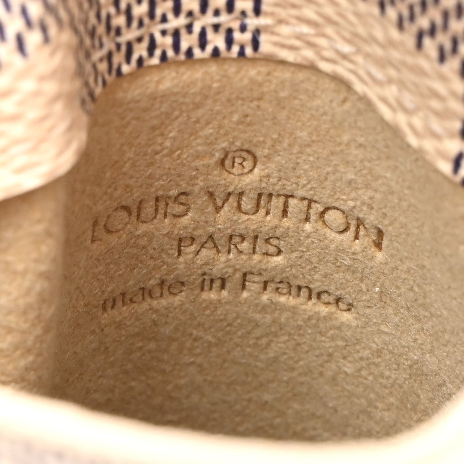Louis Vuitton Damier Azur Sunglasses Case MM 6 of 7