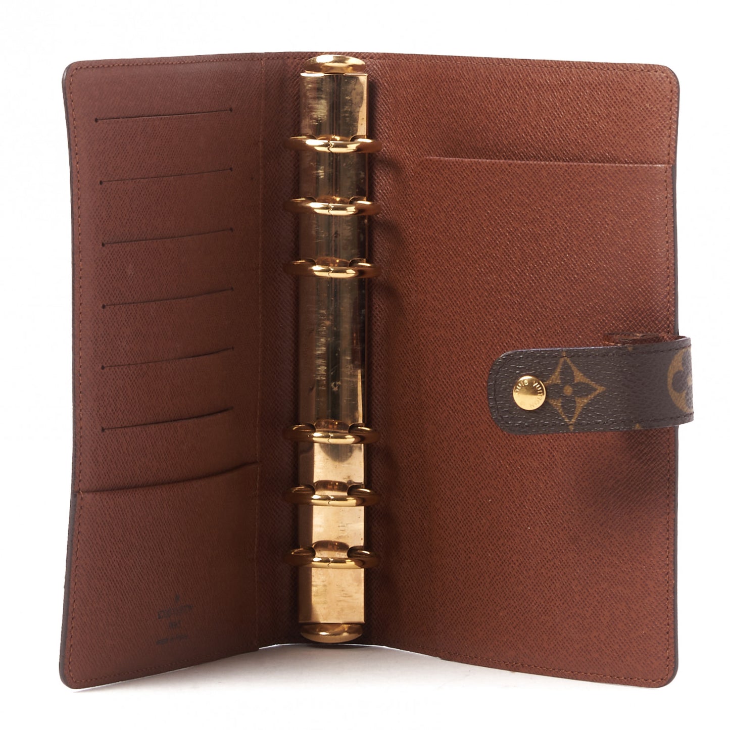 Monogram Medium Ring Agenda Cover