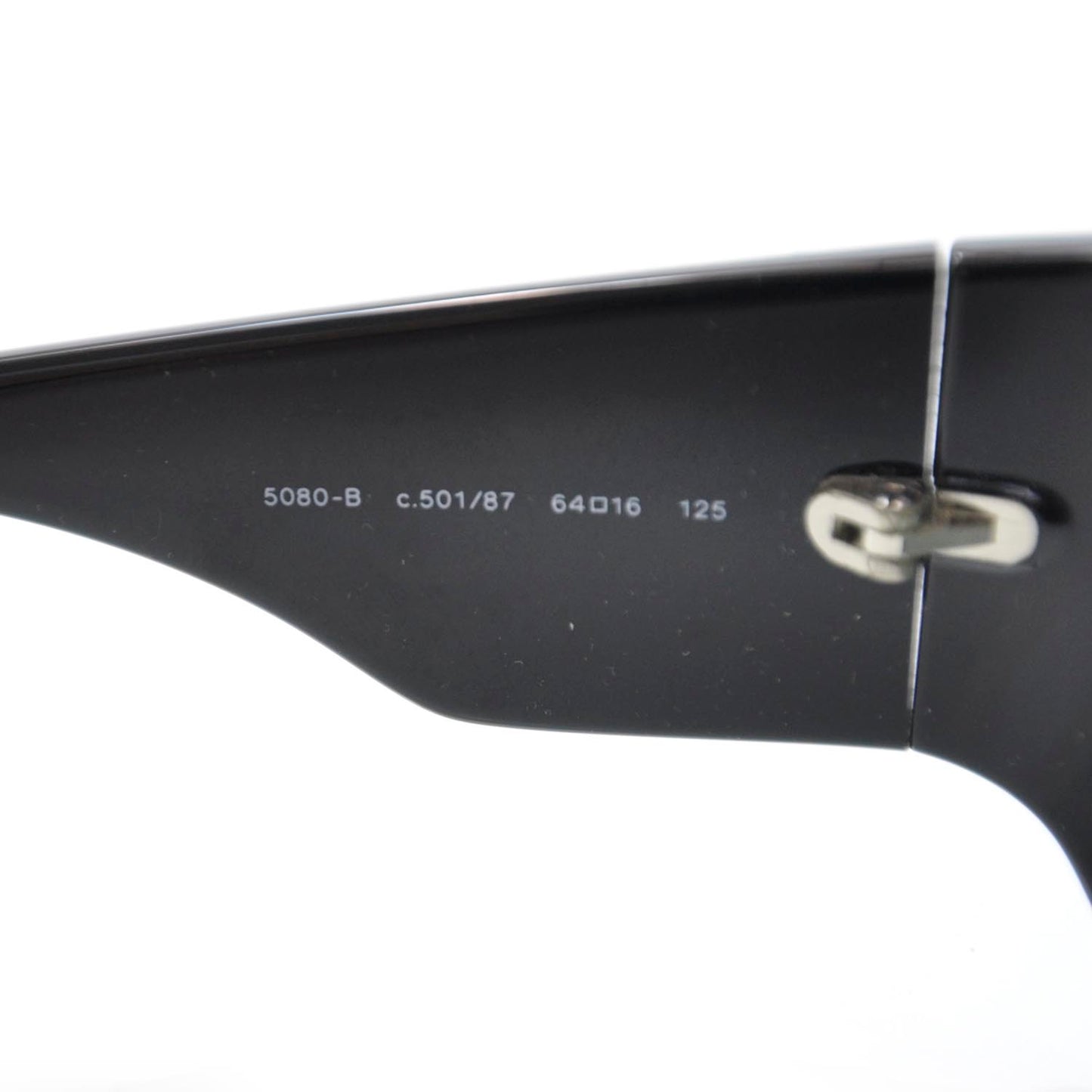 Crystal CC Logo Sunglasses 5080 B Black