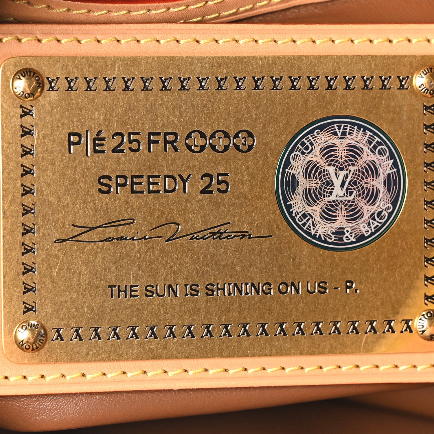 Louis Vuitton Calfskin Monogram Speedy P9 Bandouliere 25 Lemonade Yellow 15 of 21