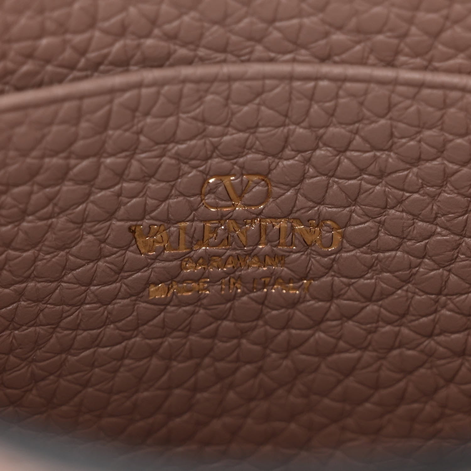 Valentino Garavani Grainy Calfskin Rockstud Crossbody Pouch Poudre 6 of 10