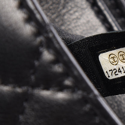 Chanel Lambskin Quilted Flap Black 8 of 9