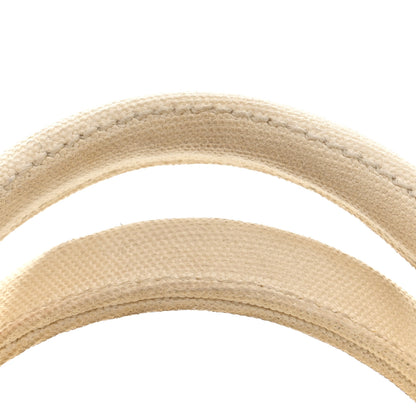 Prada Wicker Canvas Tote  Naturale  White 31 of 31