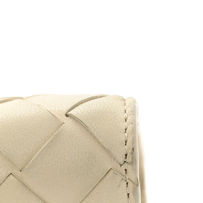 Bottega Veneta Nappa Intrecciato Andiamo Large Flap Wallet White 11 of 13