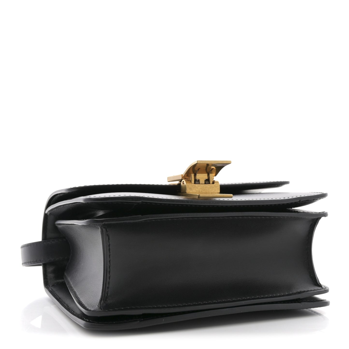 Box Calfskin Small Classic Box Flap Bag Black