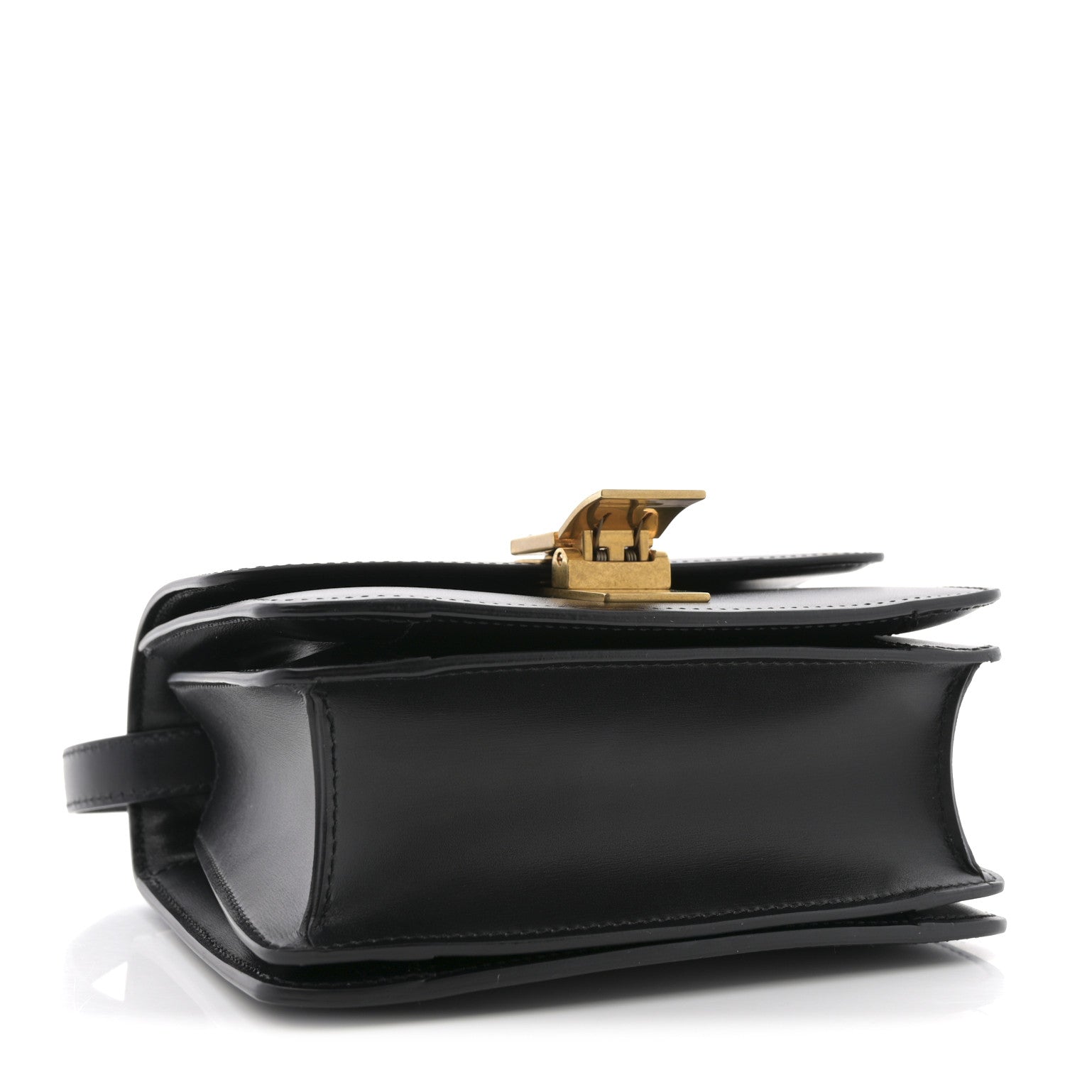Celine Box Calfskin Small Classic Box Flap Bag Black 4 of 10