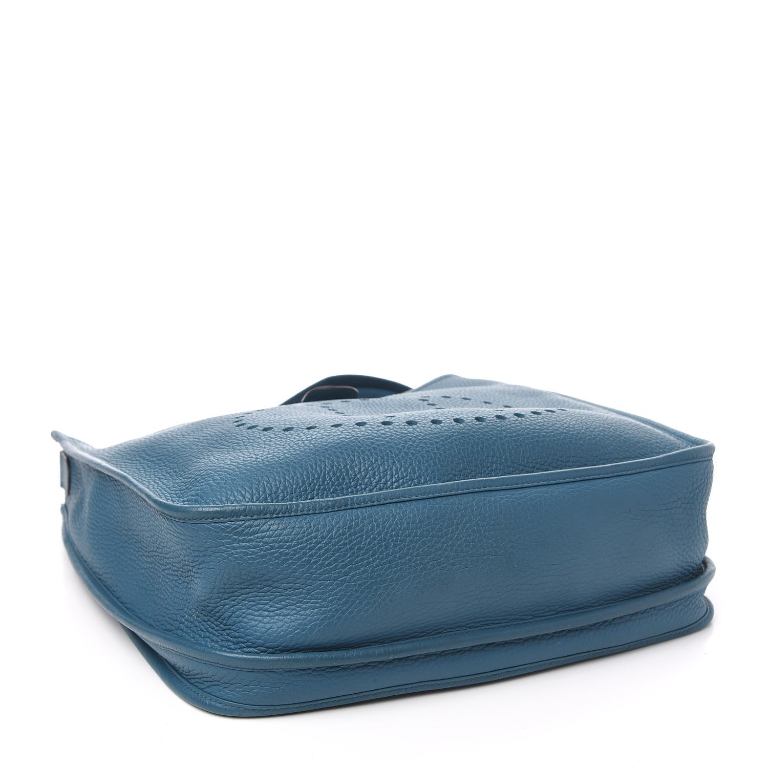 Hermes Taurillon Clemence Evelyne III GM Bleu Izmir 4 of 13