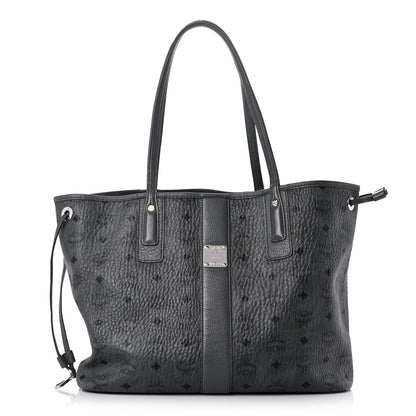 MCM Visetos Large Liz Reversible Shopper Tote Grey 1 of 19