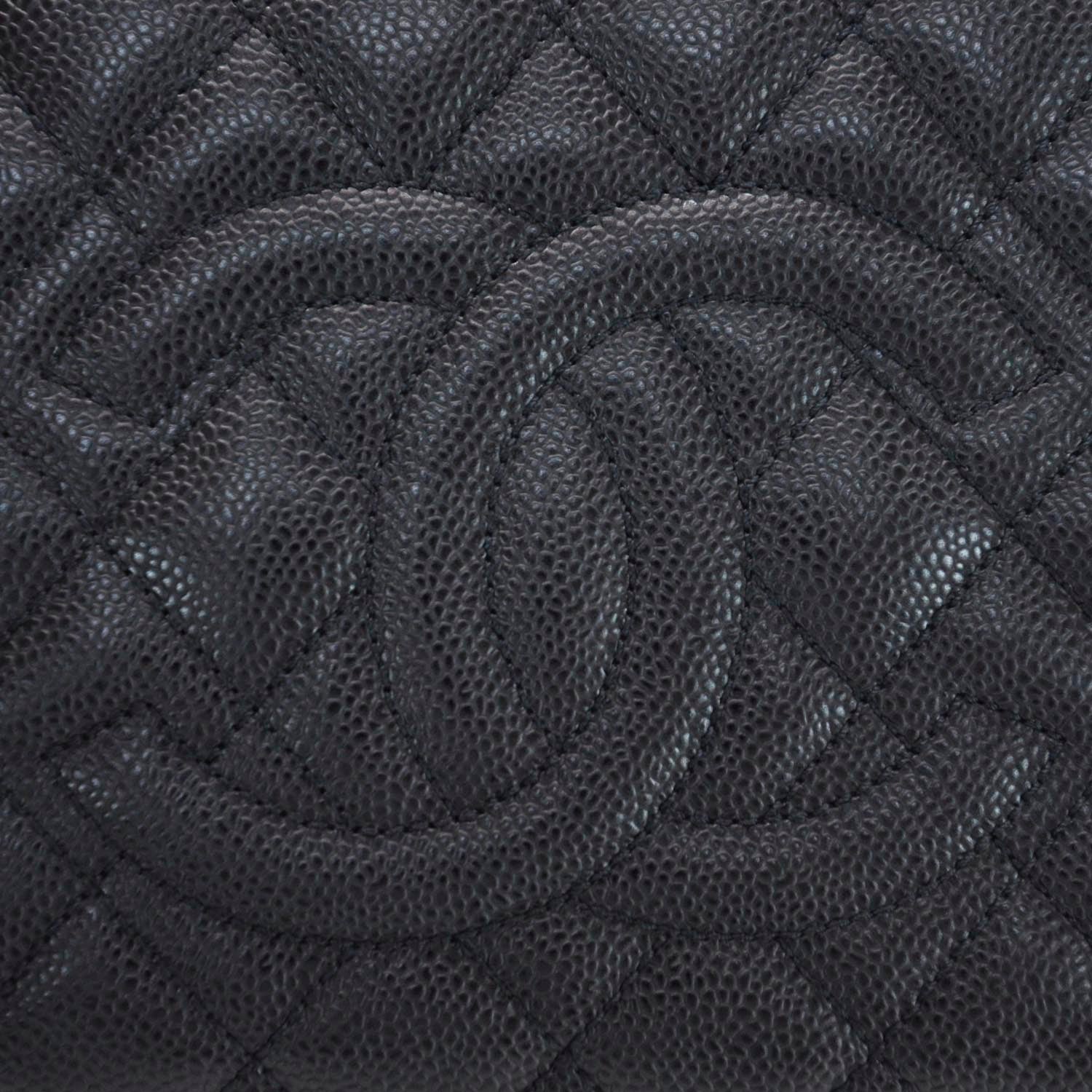 Chanel Caviar Petit Shopping Tote PST Black 7 of 11