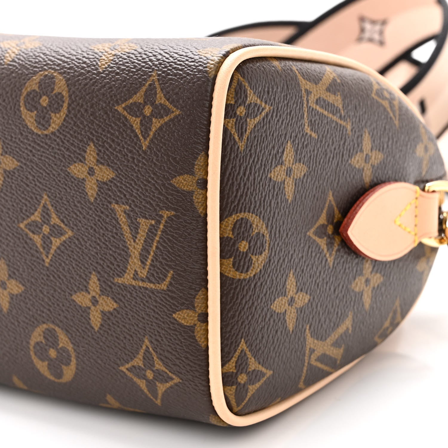 Louis Vuitton Monogram Speedy Bandouliere 20 Black 9 of 10