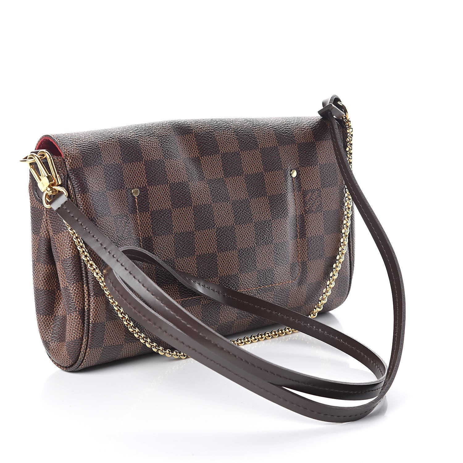 Louis Vuitton Damier Ebene Favorite MM 3 of 9