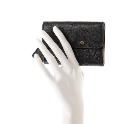 Louis Vuitton Empreinte Pont-Neuf Compact Wallet Black 2 of 6