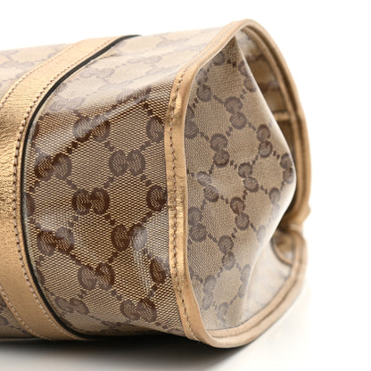 Gucci Crystal Monogram Medium Joy Shoulder Bag Bronze 10 of 10