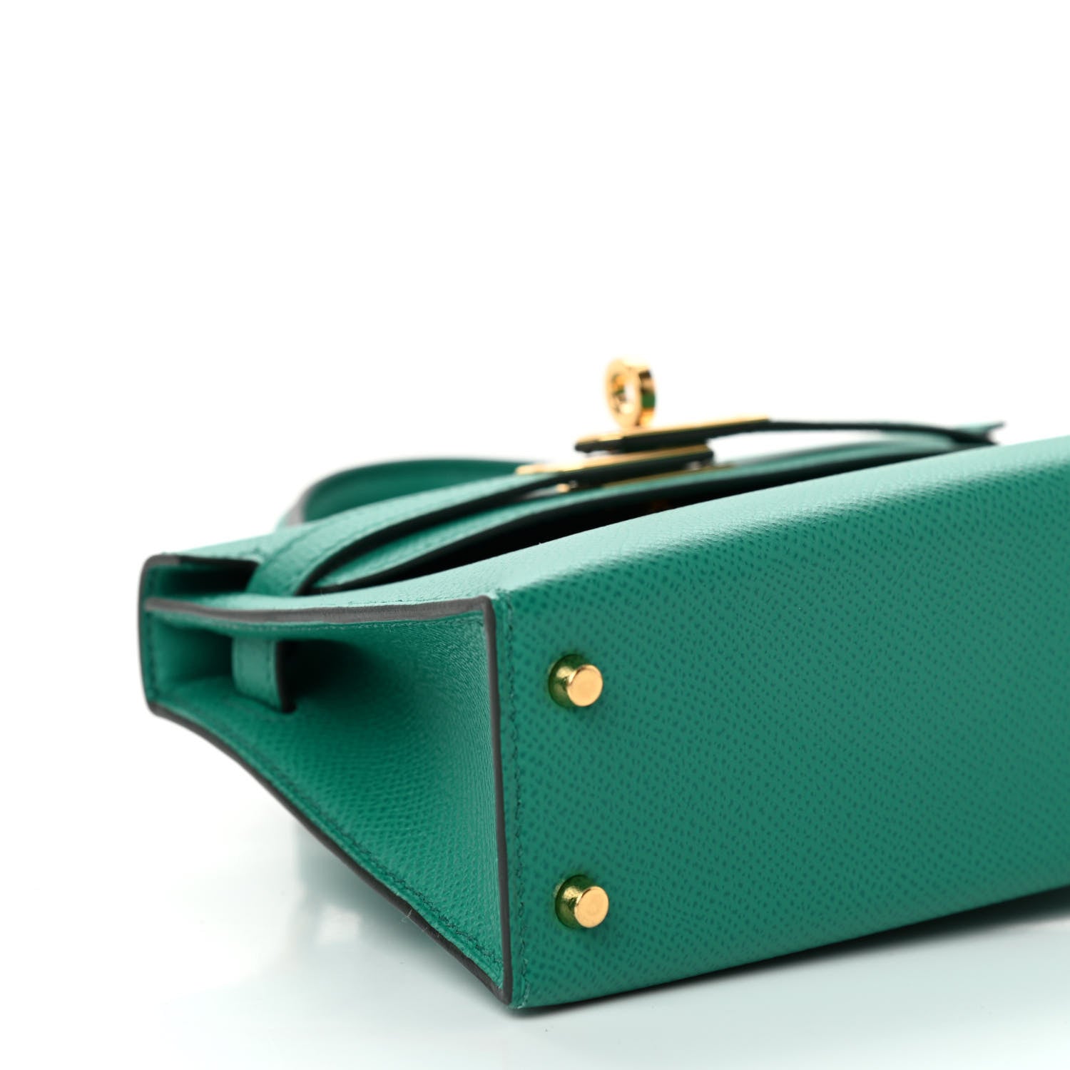 Hermes Epsom Mini Kelly Sellier 20 Vert Jade 8 of 10