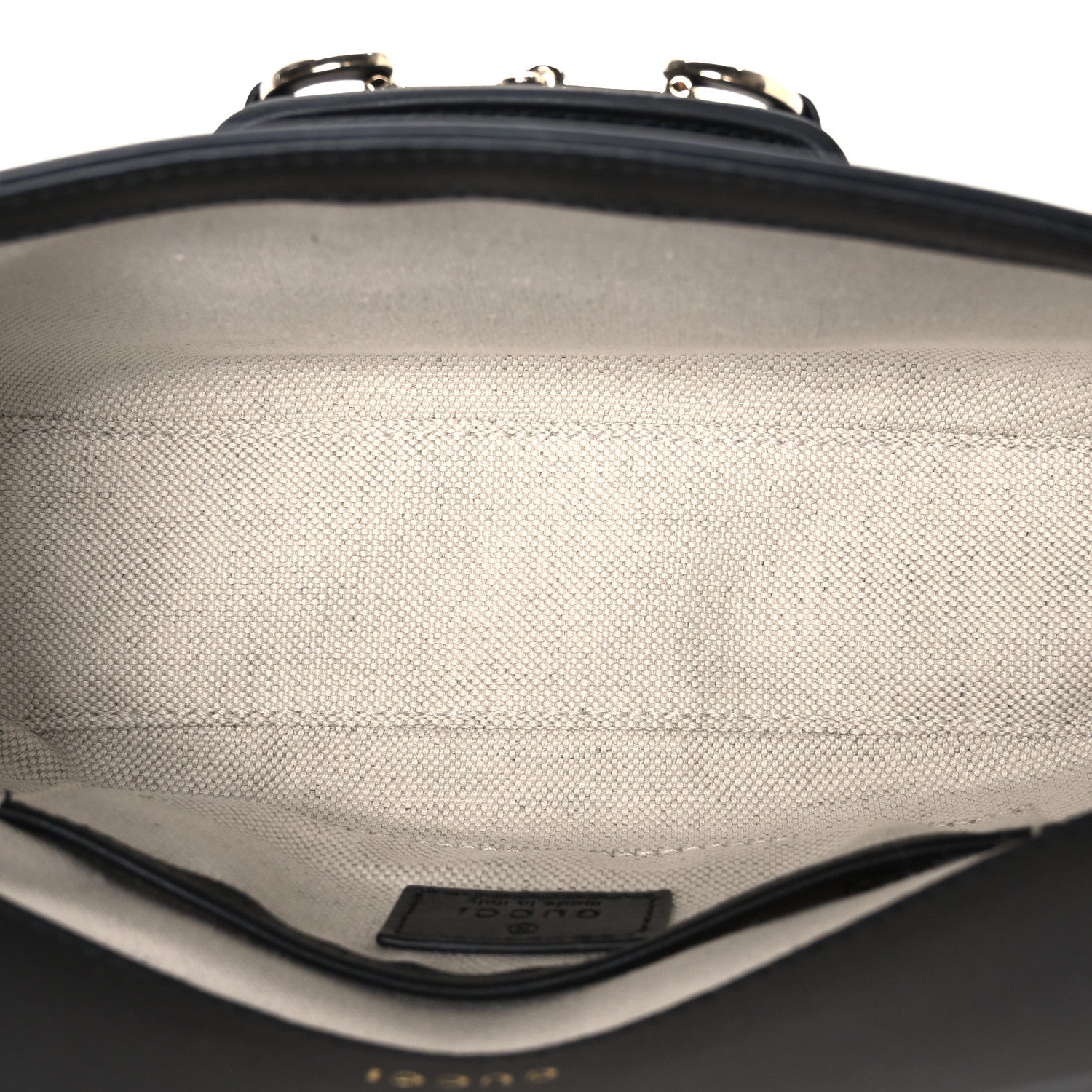 Gucci Arabella Calfskin Horsebit 1955 Shoulder Bag  Black 5 of 10