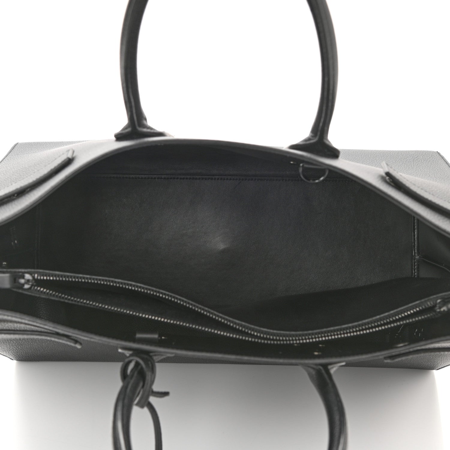 Saint Laurent Grained Calfskin Large Sac De Jour Carryall Black 5 of 12