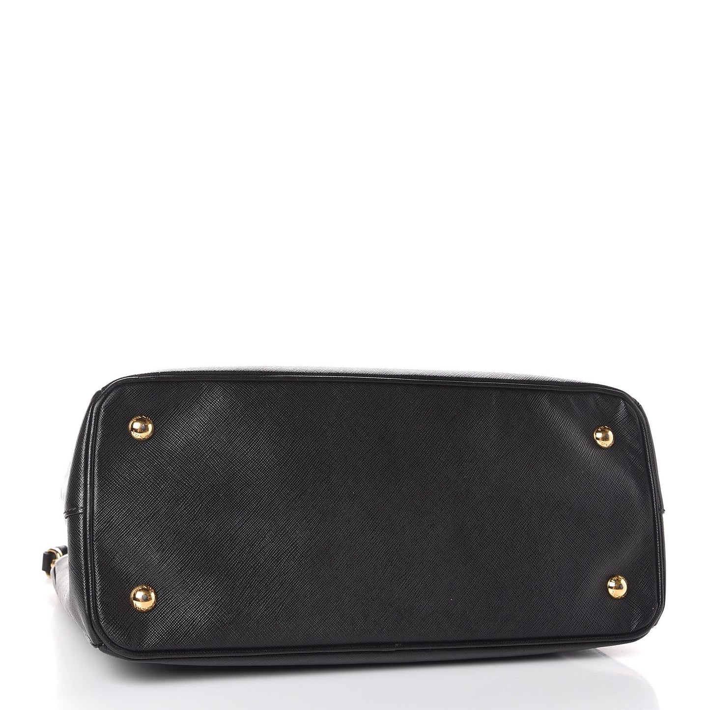 Saffiano Lux Medium Tote Black