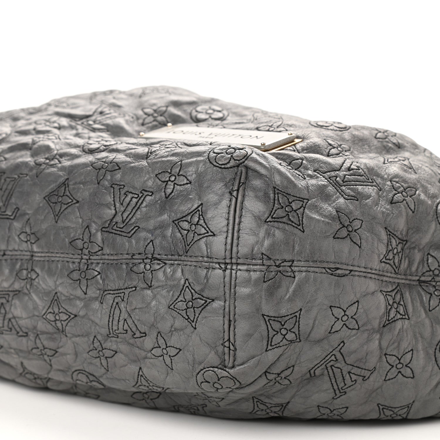 Louis Vuitton Lambskin Olympe Nimbus PM Anthracite 9 of 9