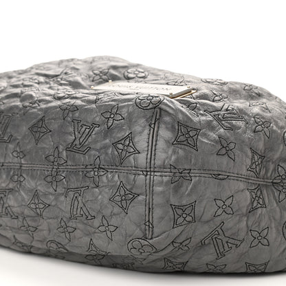 Louis Vuitton Lambskin Olympe Nimbus PM Anthracite 9 of 9