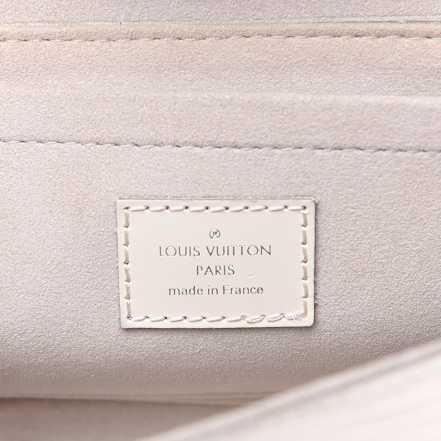 Louis Vuitton Epi Montaigne Clutch Ivory 6 of 13